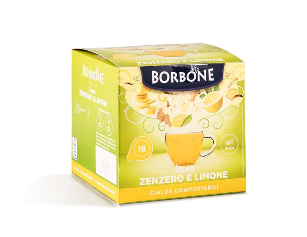 Tisana Zenzero e Limone - 18 cialde